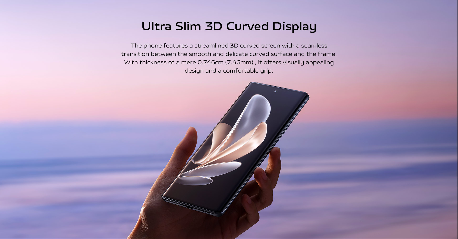 Ultra Slim 3D Curved Display