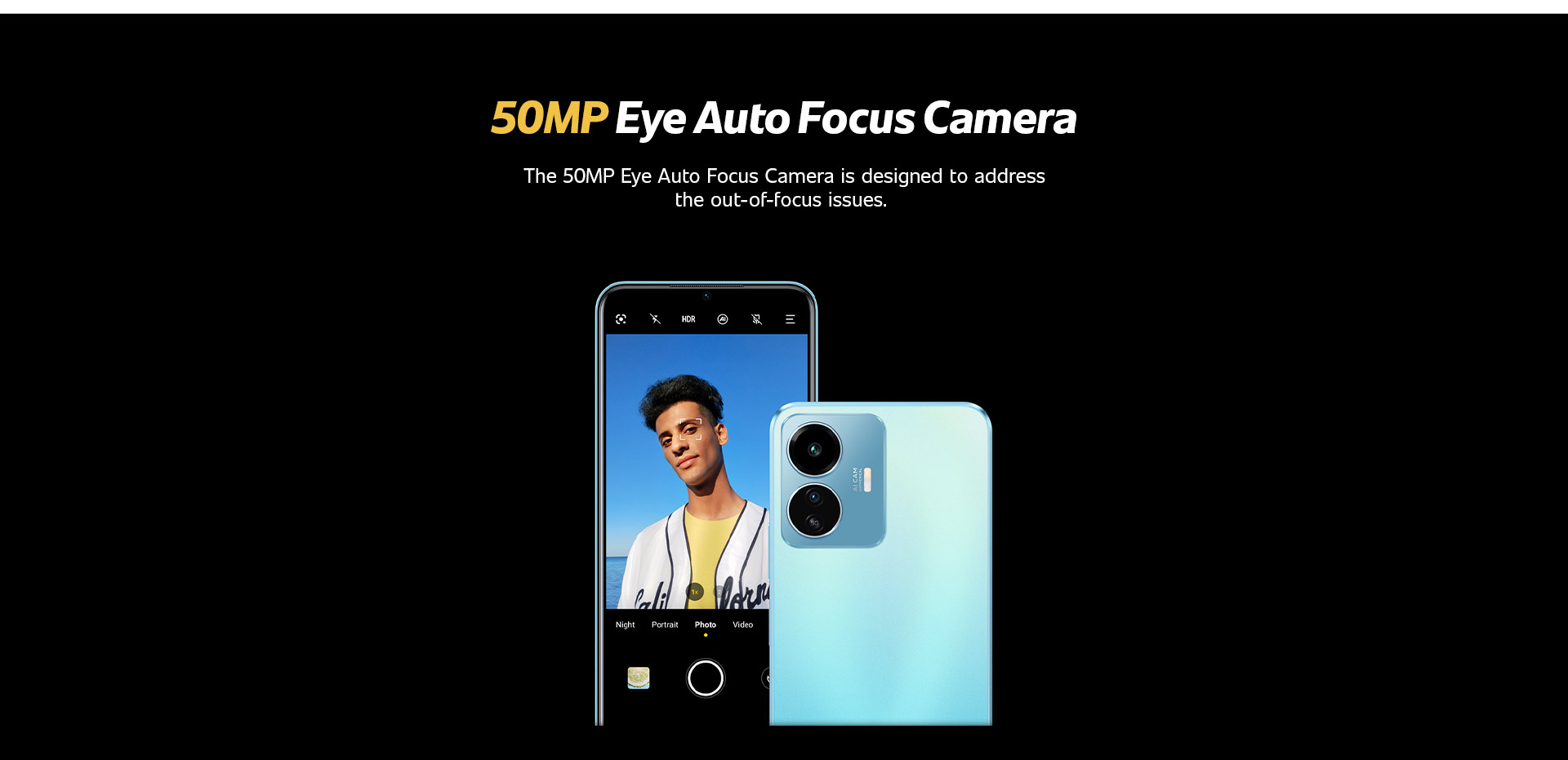 50MP Eye Auto Focus Camera