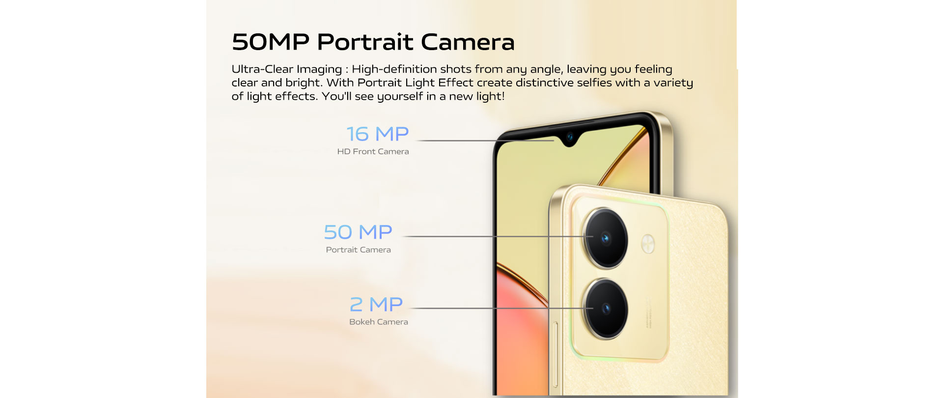 50 MP Portrait Camera